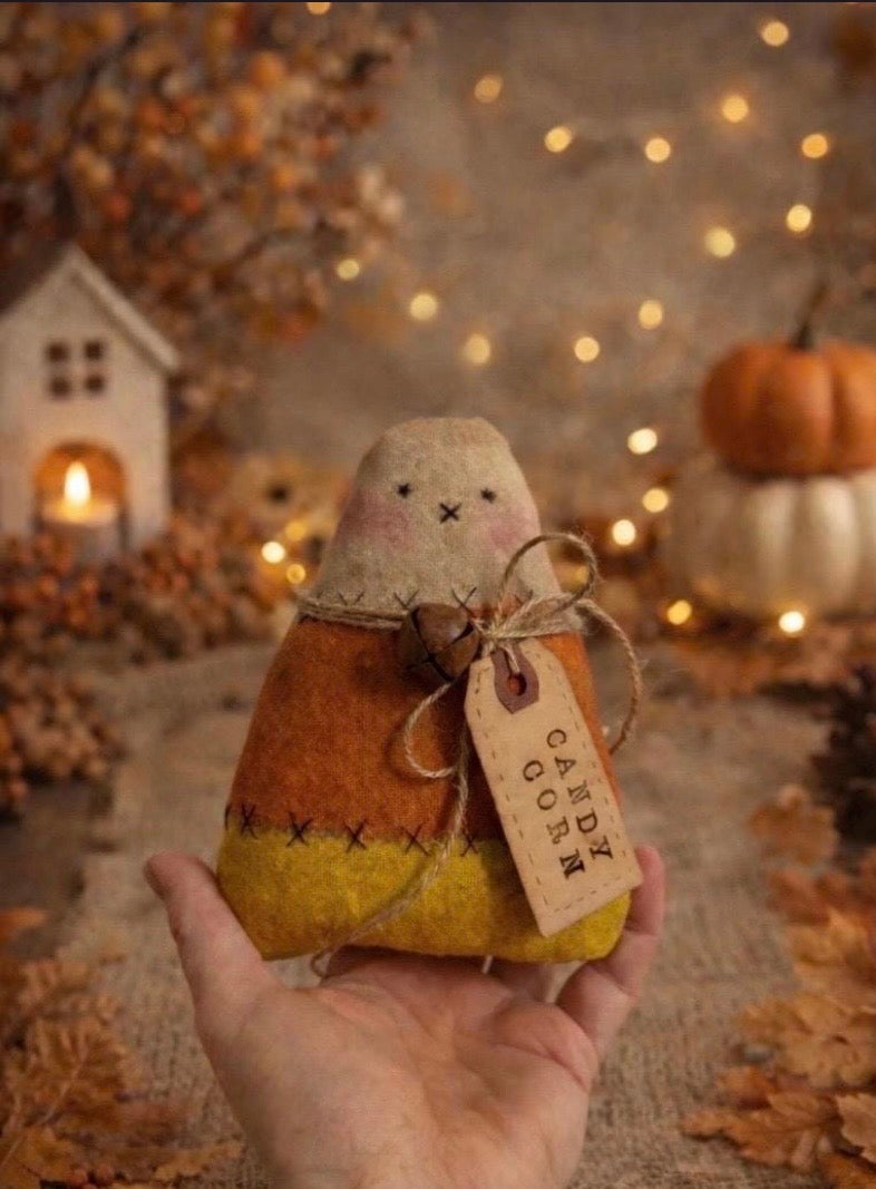 Primitive Candy Corn | Handmade Primitive Halloween Decor