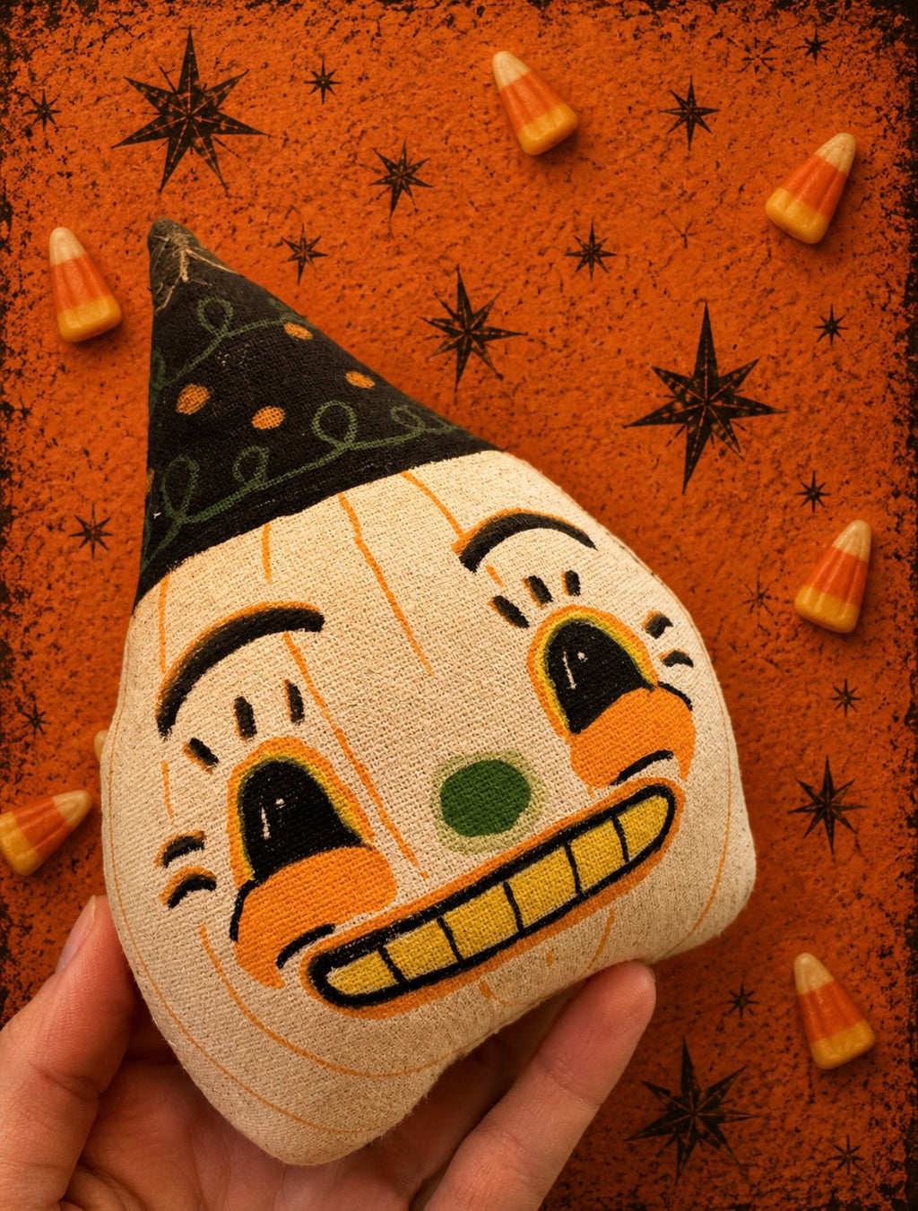 Retro Halloween Pumpkin