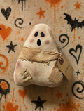 Primitivew Ghost Halloween Decor | Handmade Rustic Farmhouse Ghost